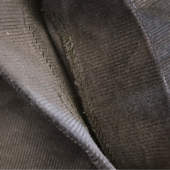 Isaia mens corduroy chino pants stretch dark blue 38/30 - Picture 6 of 9